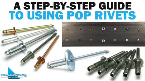 pop riveting sheet metal|where are pop rivets used.